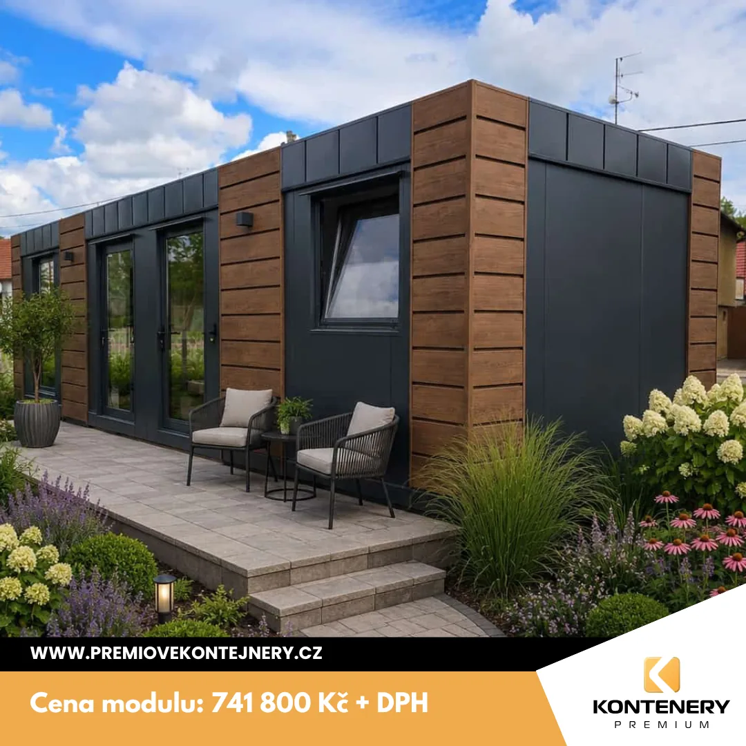 Garden Cabin Hostěradice (10×3 m) — foto 2 z 14