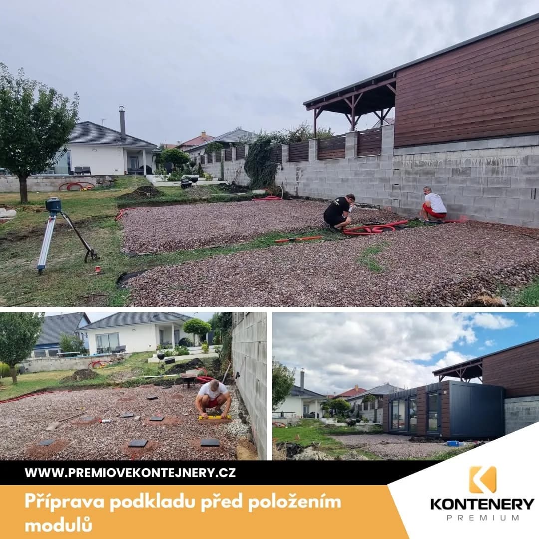 Bydlení s výhledem na levandulové pole (2× 8 × 3,4 m) — foto 6 z 9