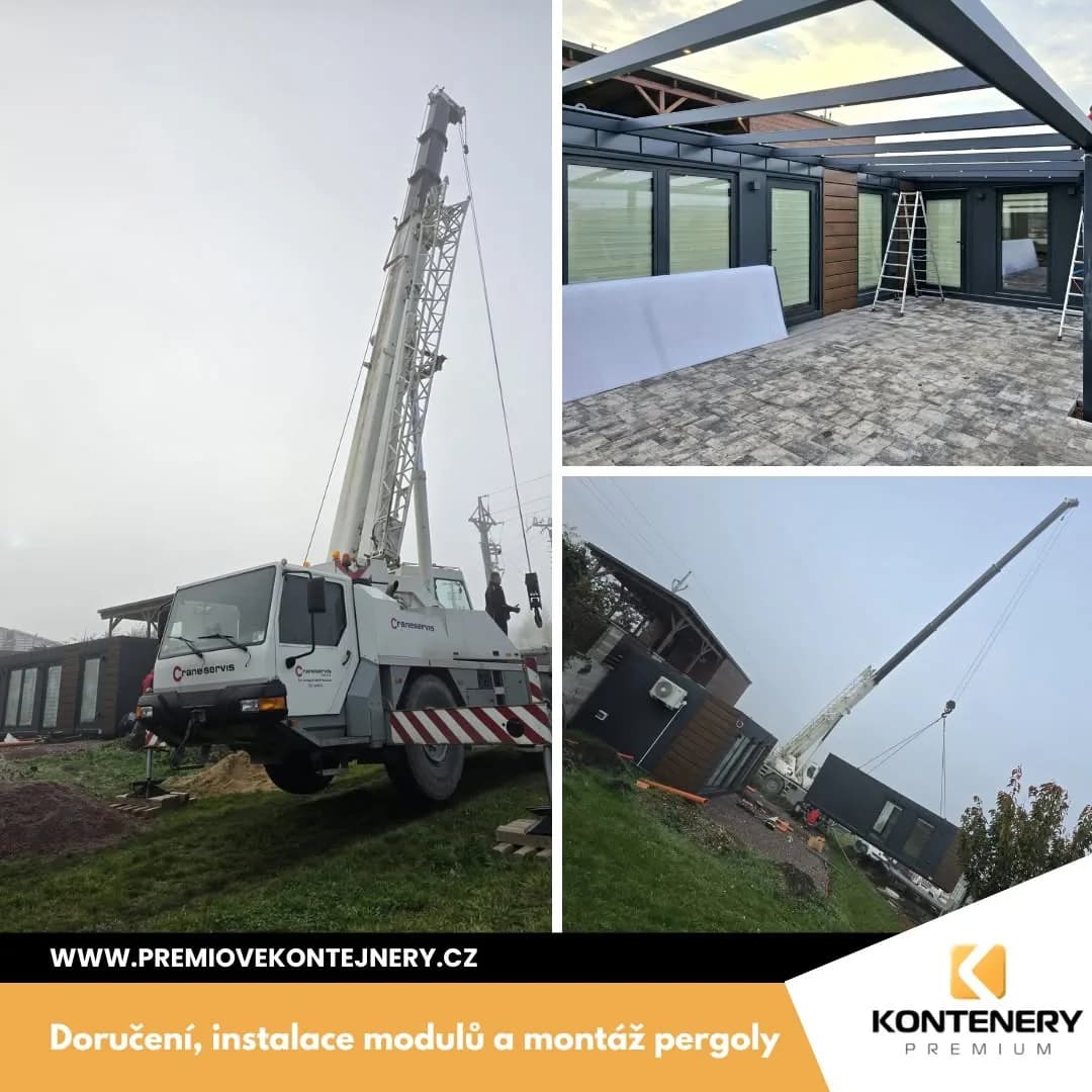 Bydlení s výhledem na levandulové pole (2× 8 × 3,4 m) — foto 7 z 9