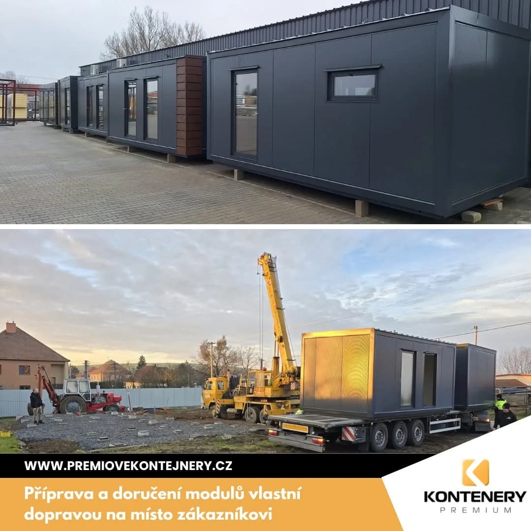 Wohnen aus 4 Modulen Medlovice (82 m²) — foto 4 z 8