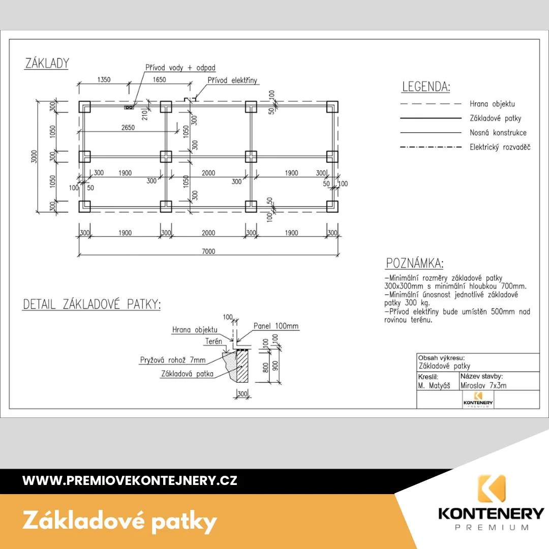 Ubytovací modul Miroslav (7×3 m) — foto 13 z 15