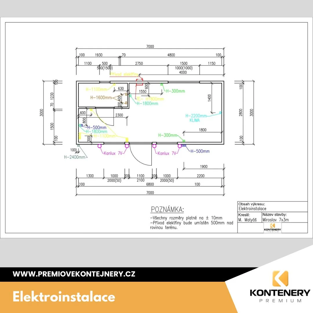 Ubytovací modul Miroslav (7×3 m) — foto 14 z 15