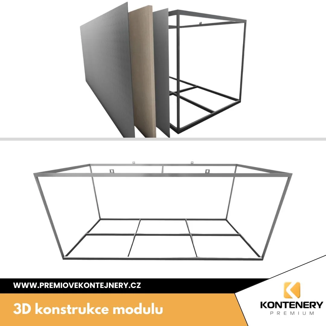 Ubytovací modul Miroslav (7×3 m) — foto 10 z 15