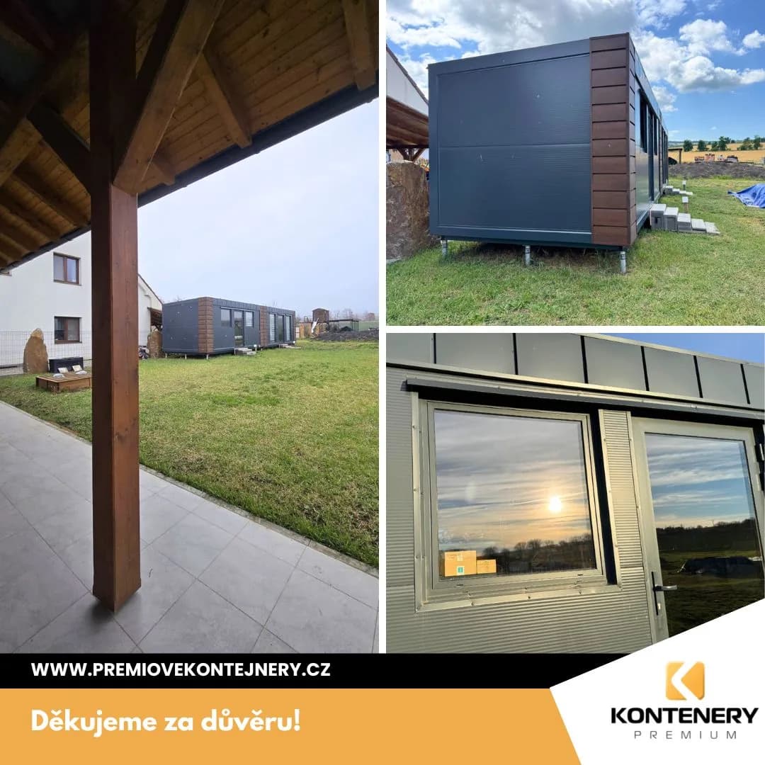 Zwei Gartenhäuser Suchá Loz (2× 6×3 m) — foto 13 z 13