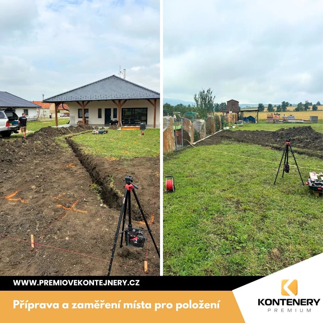Zwei Gartenhäuser Suchá Loz (2× 6×3 m) — foto 7 z 13