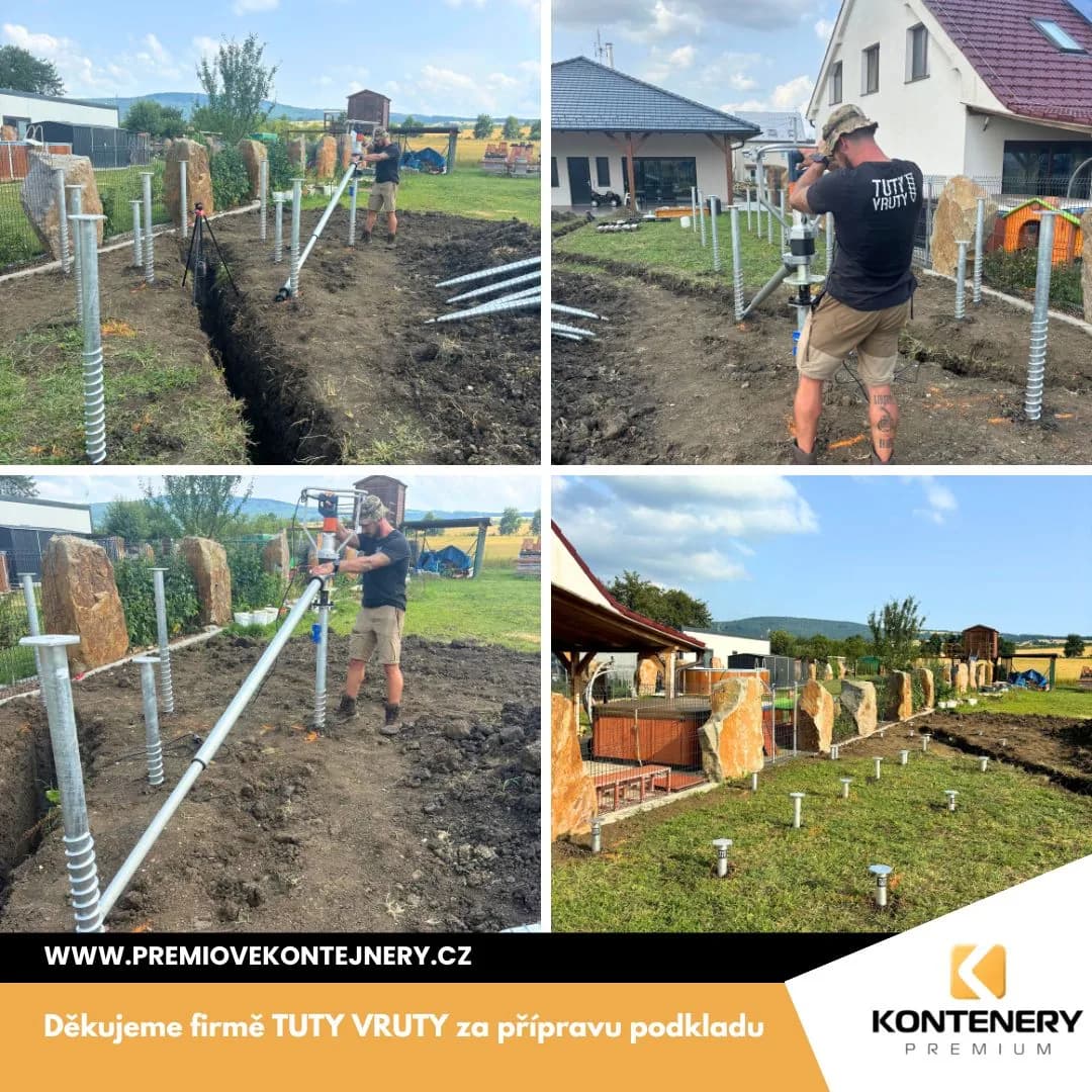 Zwei Gartenhäuser Suchá Loz (2× 6×3 m) — foto 8 z 13