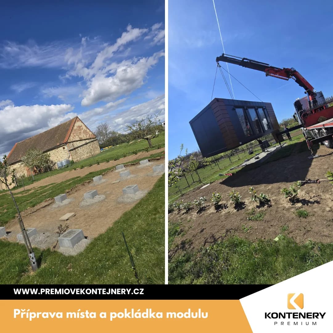 Zahradní domek v dekoru zlatý dub (7×3 m) — foto 5 z 8
